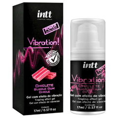 Vibration Gel Excitante que Vibra Sabor Chiclete 17ml - Intt