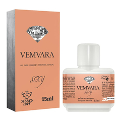 Vem Vara Gel Lubrificante Esquenta e Esfria 15 ml - Secret Love