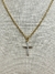 Colar crucifixo banhado em ouro 18k - comprar online