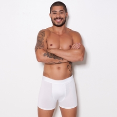 Cueca Boxer Microfibra Lisa - C3961