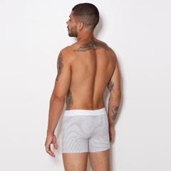 Cueca Boxer Adulto Risca de Giz em Algodão Penteado (Cotton Penteado Risca de Giz) - C5838 - comprar online