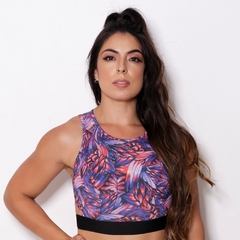 Top Estampas com Elástico - C6314 - loja online