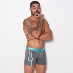 Cueca Boxer Romantic Mescla com Silk - C7539