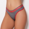 Tanga Fio Mescla Viés Color - C8863