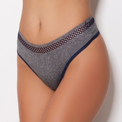 Tanga Fio Mescla Viés Color - C8863