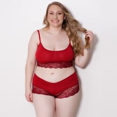 Conjunto Calesson sem Bojo Plus Size - C9061 na internet