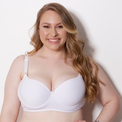 Sutiã Plus Size com Bojo Microfibra - C9097