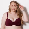 Sutiã com Bojo Plus Size Transpassado - C9099