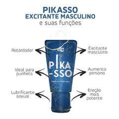 Pikasso Excitante Masculino - Gel Comestível - C9198 - loja online