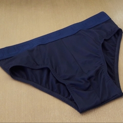 Cueca Slip Romantic Liso Elástico Bordado - C7541 - KVM MODAS