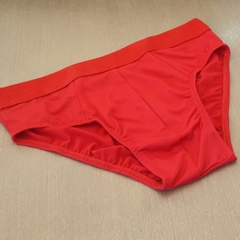 Cueca Slip Romantic Liso Elástico Bordado - C7541 - comprar online