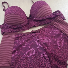 Conjunto Dafne com Bojo e Renda - C8721