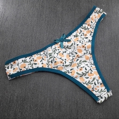 Tanga Fio Duplo Estampada - C9142 na internet