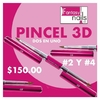 Pincel para 3D doble