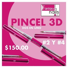 Pincel para 3D doble