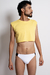 Crop Top en color Banana