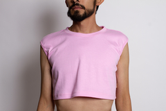 Crop Top en color rosa en internet