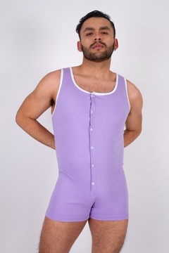 Pijama para hombre lila