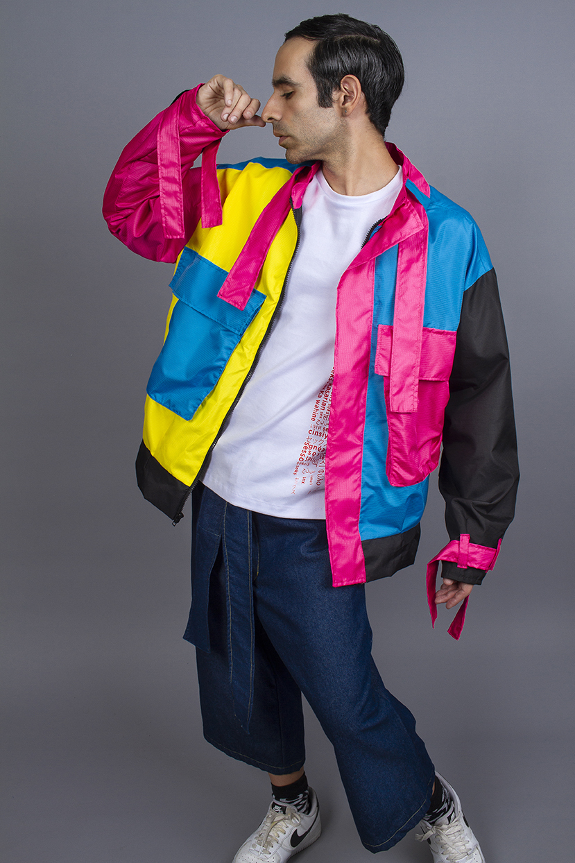 Chamarra oversize Atomic Chicle