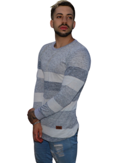 Sweater Hombre Entallado Slim Fit Greyto Slim Two Two Two®