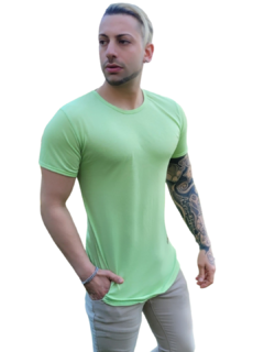 Remeron Hombre Entallado Long Slim Fit Abudi Remera