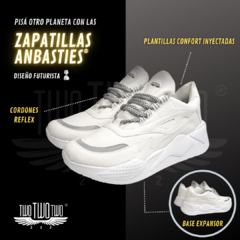 Zapatillas Anbasties Botitas Hombre Reforzada Urbanas Plataforma Suela GRIS - Two Two Two® | Indumentaria