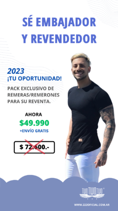 Pack REVENTA x22 Remerones Hombre Entallados Long Slim Fit en internet