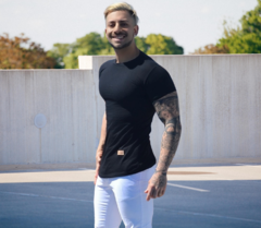 Pack X4 Remerones Hombre Entallados Long Slim Fit en internet