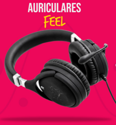 Auriculares Premium Con Micrófono Gaming Feel Crown Mustang Con Luz RGB Azul en internet