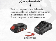 Cargador De Baterías Herramientas inalámbricas Daihatsu