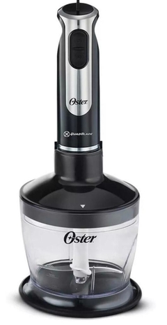 Set Mixer Minipimer + Procesador + Batidor Con Vaso Negro Oster - comprar online