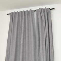 Cortina Black Out Lino Gris