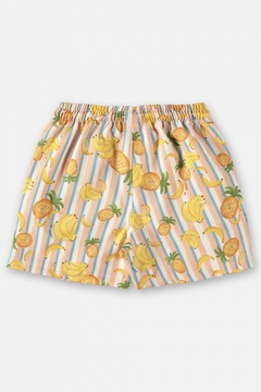 Short bebê/infantil em microfibra frutas - comprar online