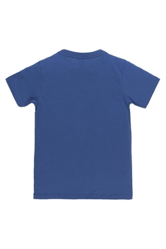 Camiseta em meia malha Azul médio - Up baby - comprar online