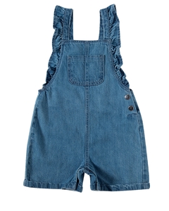 Jardineira toddler jeans azul - Tip Top