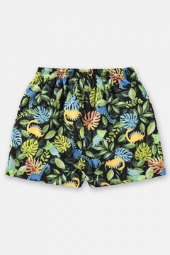 Short infantil em microfibra dino - comprar online