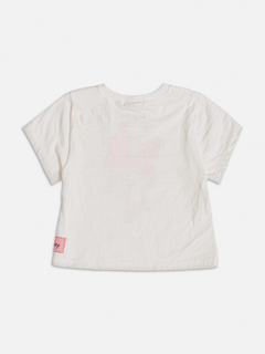 Blusa infantil margarida com bordado - comprar online