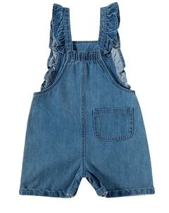 Jardineira toddler jeans azul - Tip Top - comprar online