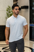 Camisa Polo Piquet com Elastano Branco - comprar online