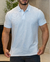 Camisa Polo Piquet com Elastano Branco