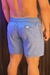 Short Praia Linho Mauricinho Masculino Verão Azul Claro - VALADARES WEAR