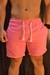 Short Praia Linho Mauricinho Masculino Verão Rosa na internet