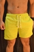 Short Praia Linho Mauricinho Masculino Verão Verde Limão - VALADARES WEAR