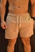 Short Praia Linho Mauricinho Masculino Cáqui - comprar online