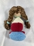 Crochet Toy Amigurumi - Shy Girl - Street Crafts Brazil