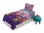 Jogo de Cama Infantil Lepper Lol Solteiro 3 Peças Microfibra Roxo