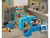 Jogo de Cama Infantil Lepper Mickey Solteiro 3 Peças Microfibra Azul - comprar online