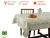 Toalha de Mesa Retangular Lepper 6 Lugares Pop 1,40m x 2,10m Sintra - loja online