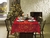 Toalha de Mesa Retangular Renda Estampada 10 Lugares Natal 1,50m x 3,00m Lepper - comprar online