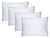 Kit 4 Travesseiros Altenburg Antistress Tech Suporte Médio Branco 50x70cm - comprar online